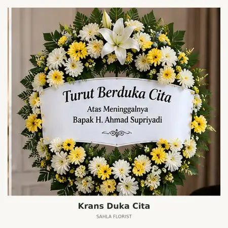 Krans Bunga Duka Sijunjung